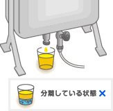 オイルストレーナーの掃除(石油給湯機)