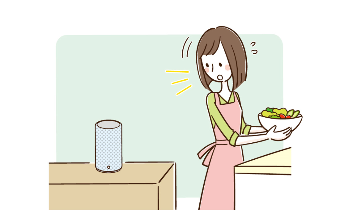 スマートスピーカーで操作