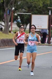 ゴールの様子（6区平野）