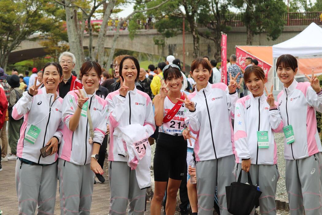 ゴール後の様子